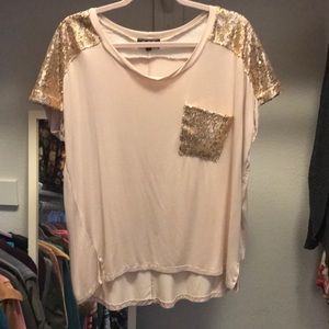 Vici collection off the shoulder top